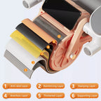 Automatic Rebound Ab Roller | Elbow Support Abdominal Wheel