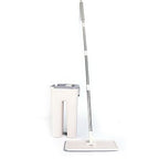 360° Flat Squeeze Mop & Bucket Set | Multi-Functional with 10 Pads