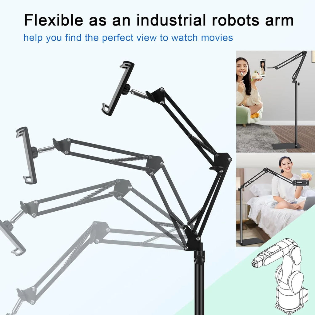 Universal 360° Adjustable Floor Stand Holder