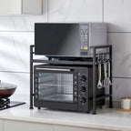 2 Tier Expandable Microwave oven Rack