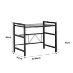 2 Tier Expandable Microwave oven Rack
