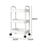 3 Tier Storage Trolley Cart