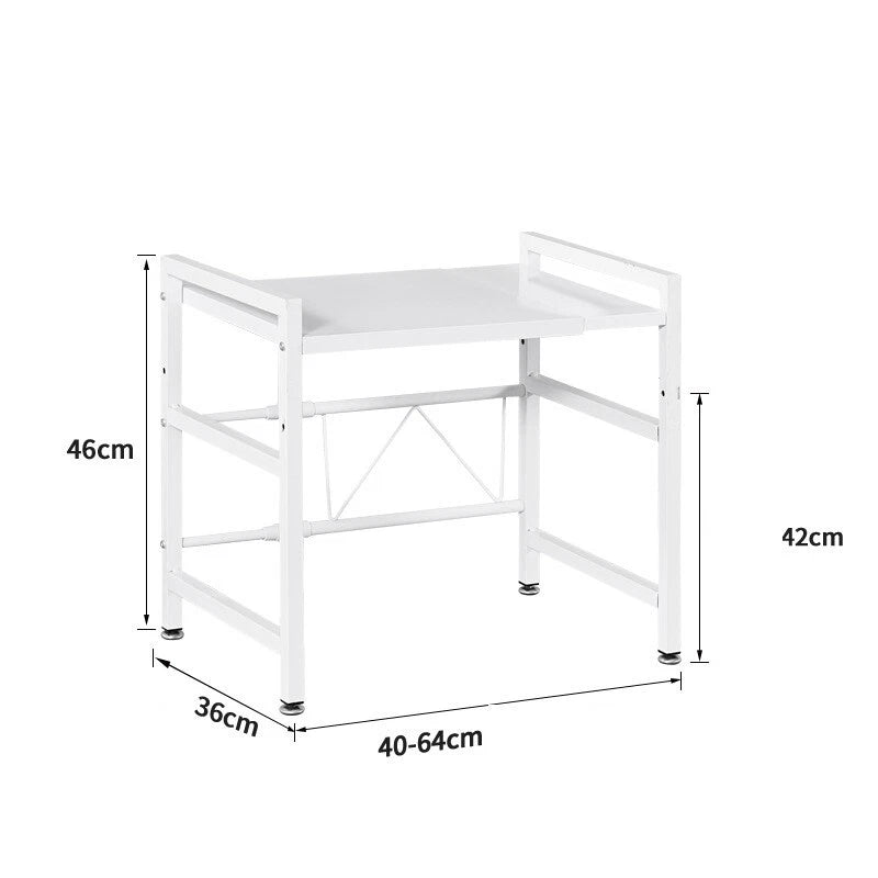 2 Tier Expandable Microwave oven Rack