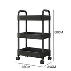 3 Tier Storage Trolley Cart
