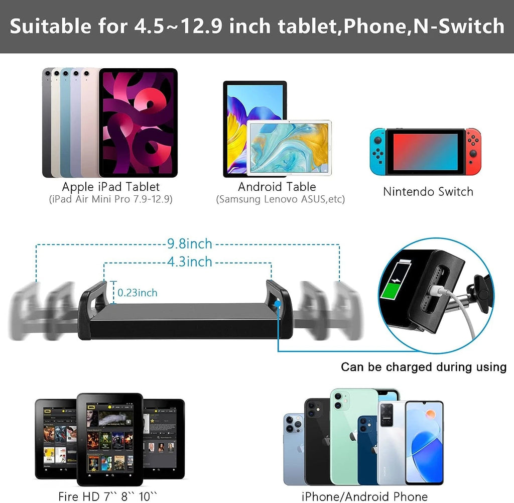 Universal 360° Adjustable Floor Stand Holder