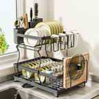 2 Tiers Dish Drainer Rack