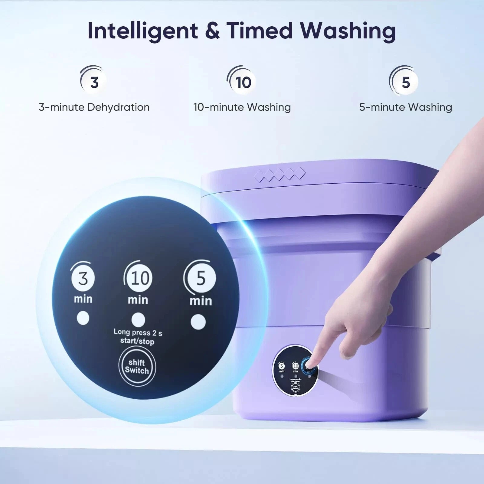 Portable Washing Machine Mini Washer