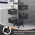 Vegetable Shelf Rack Tier Mobile Kitchen