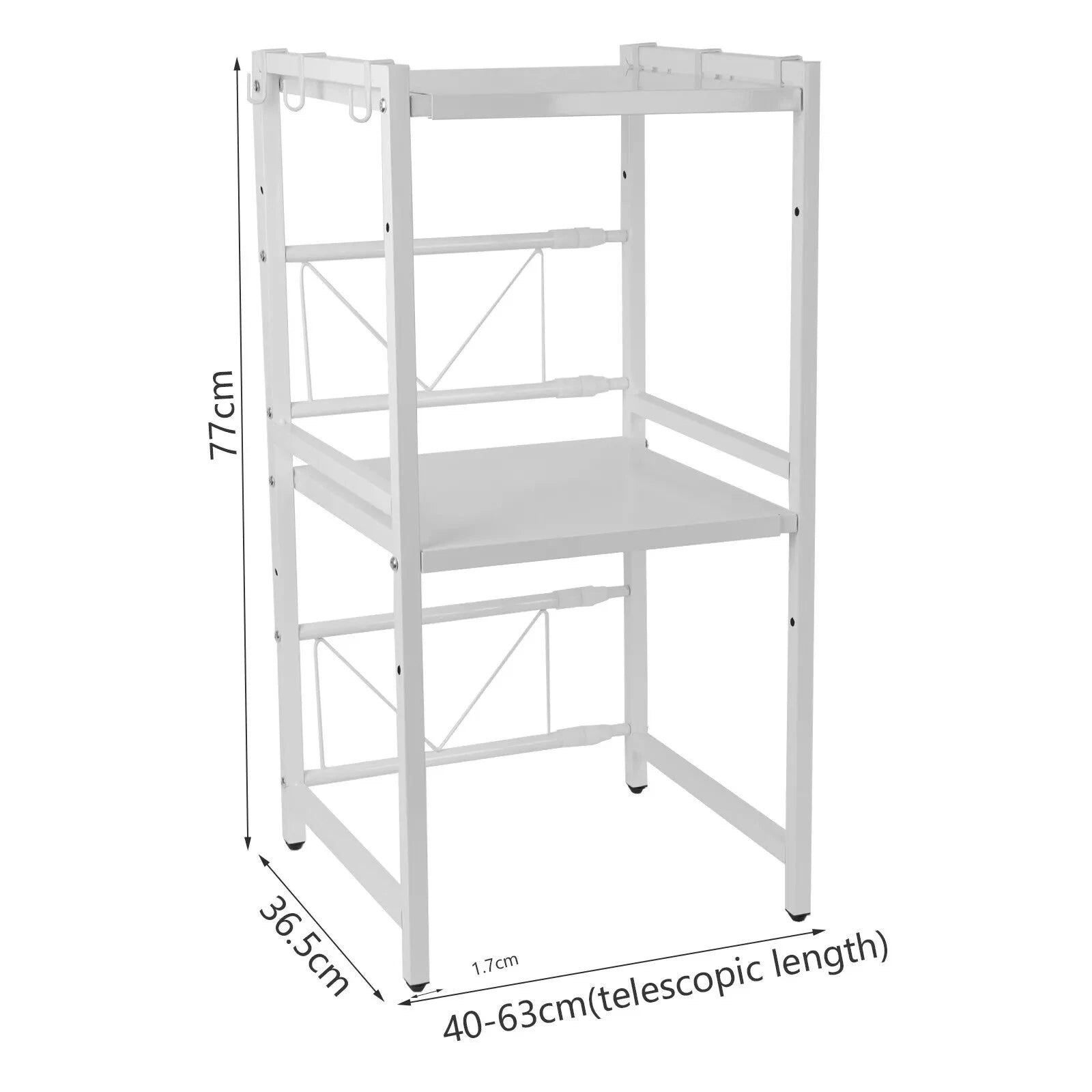 3 Tier Expandable Microwave oven Rack