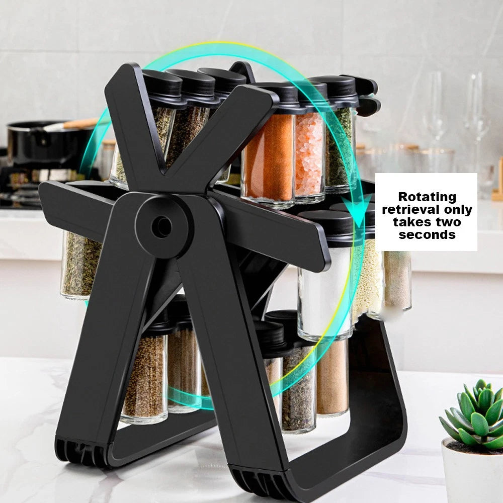 Spice Rack 360° Rotating Ferris Wheel Spice
