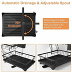 2 Tiers Dish Drainer Rack
