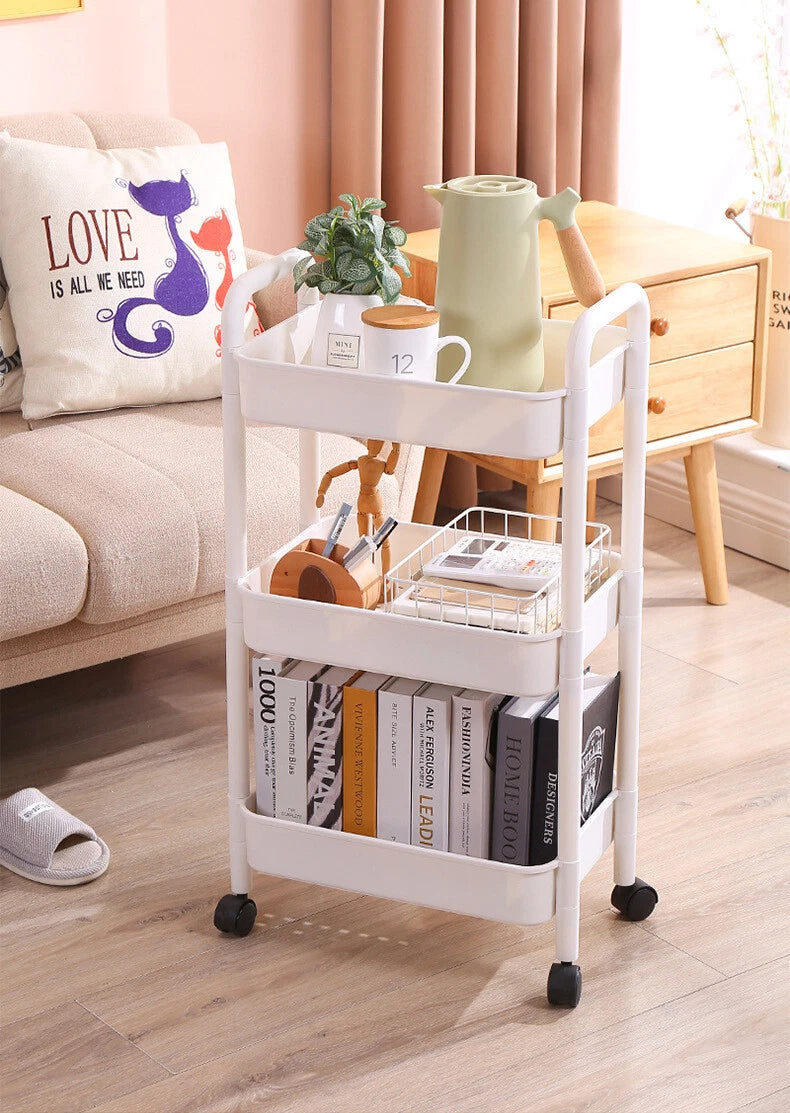 3 Tier Storage Trolley Cart