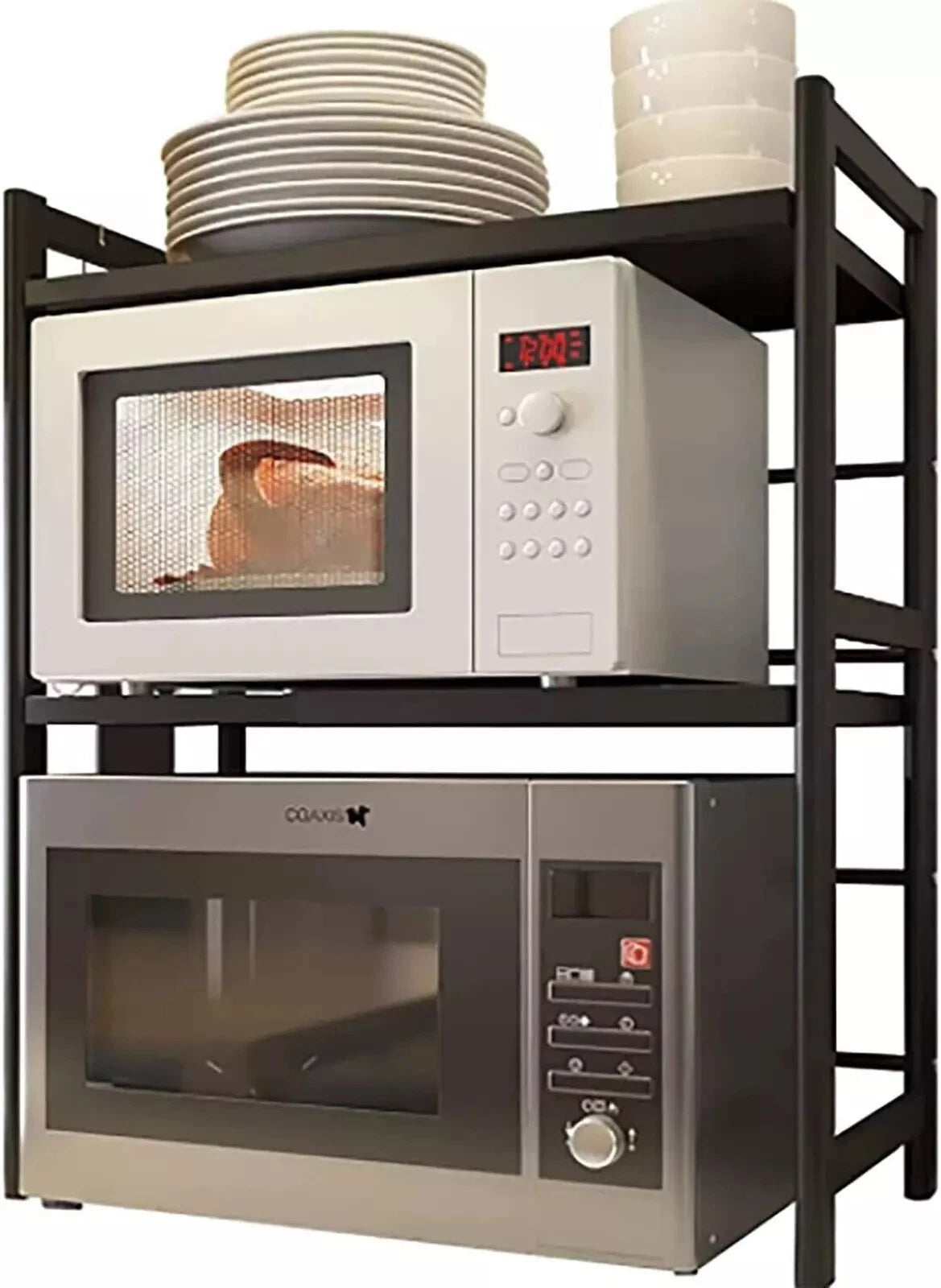 3 Tier Expandable Microwave oven Rack