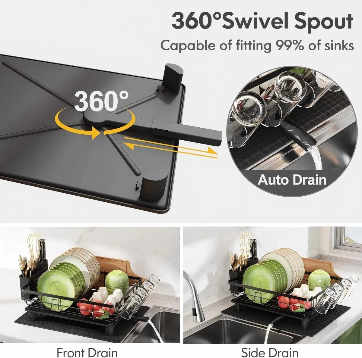 Dish Drainer Rack