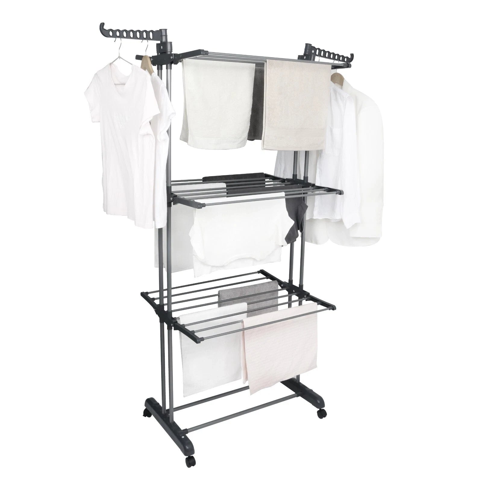 4 Tier Foldable Clothes Airer Rack Indoor