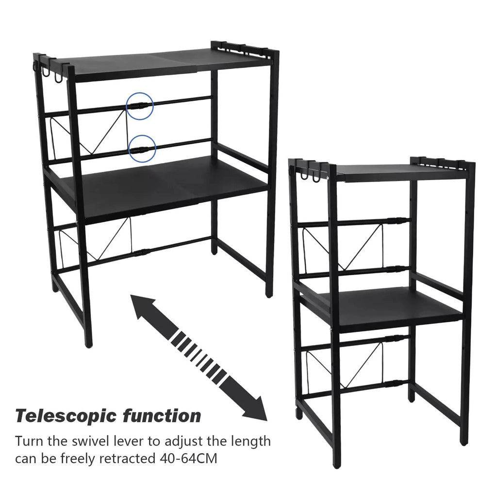 3 Tier Expandable Microwave oven Rack