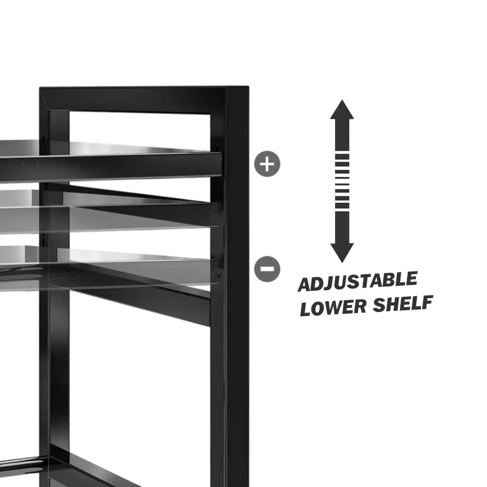 3 Tier Expandable Microwave oven Rack