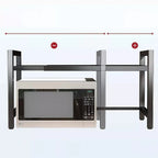 2 Tier Expandable Microwave oven Rack