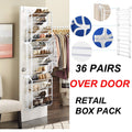 36 PAIR SHOE RACK OVER DOOR HANGING