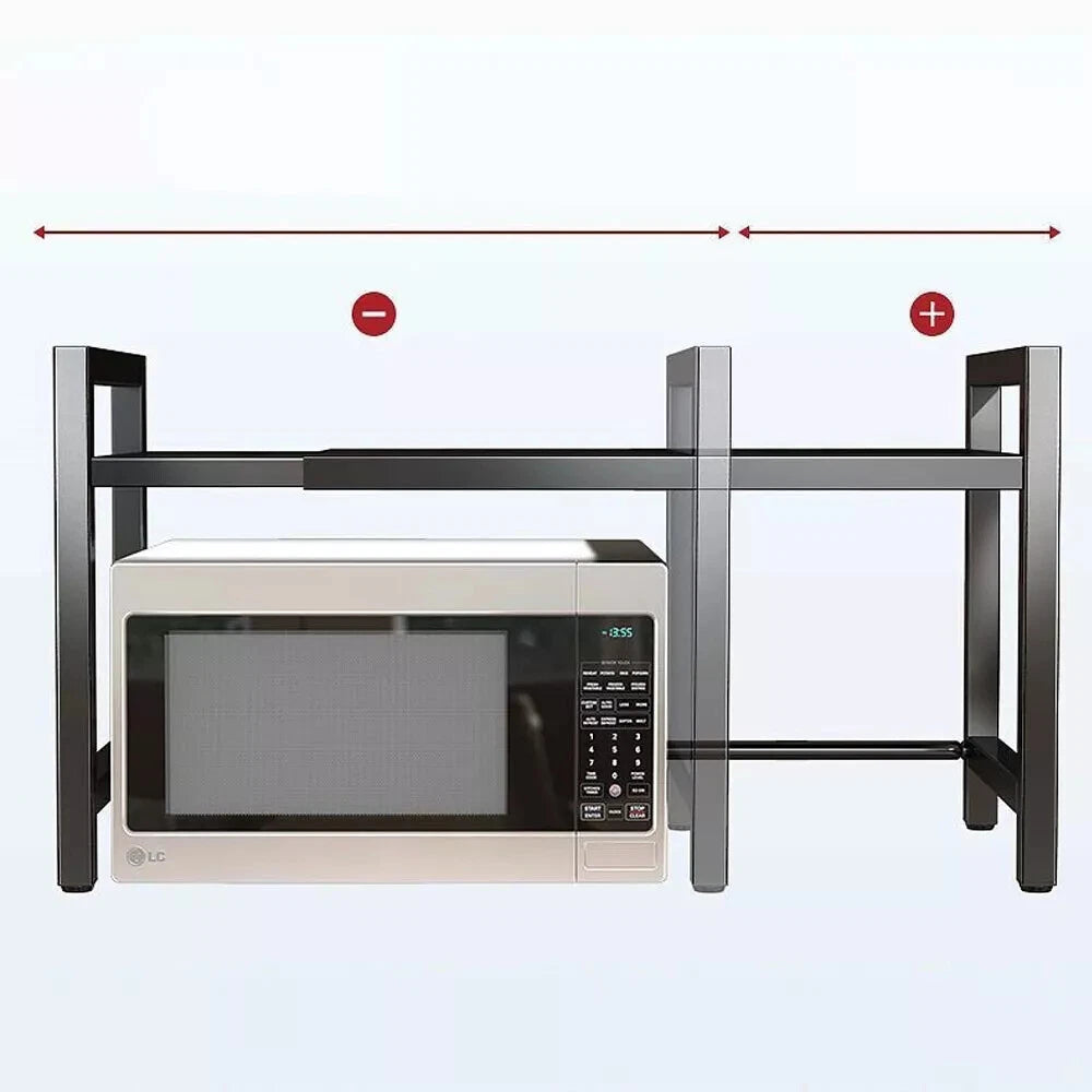 2 Tier Expandable Microwave oven Rack