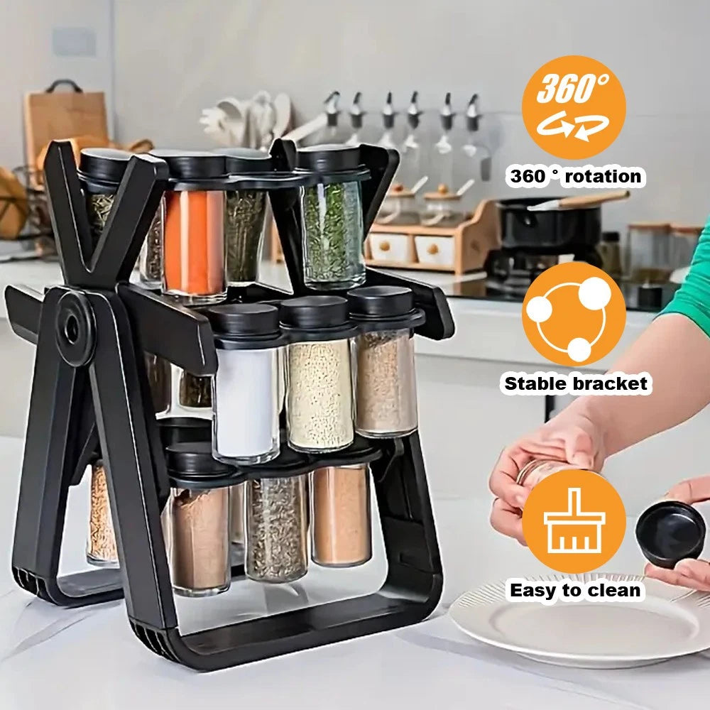 Spice Rack 360° Rotating Ferris Wheel Spice