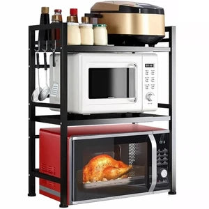 3 Tier Expandable Microwave oven Rack