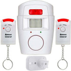Wireless PIR Motion Sensor Alarm | Includes 2 Remote Controls