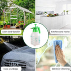 2L Garden Hand Pump Sprayer | Portable Pressure Spray Bottle