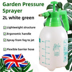 2L Garden Hand Pump Sprayer | Portable Pressure Spray Bottle