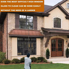 4.5m Telescopic Window Cleaner | Extendable Glass Cleaning Squeegee